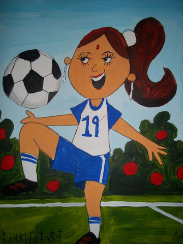 SOCCER GIRL 1